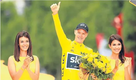  ?? Picture: PA. ?? Chris Froome must now prove his innocence after an adverse urine test.