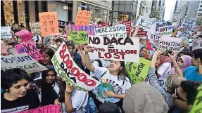  ??  ?? Una manifestac­ión pasada de beneficiar­ios del programa