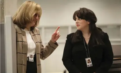  ??  ?? Sarah Paulson and Beanie Feldstein in Impeachmen­t: American Crime Story. Photograph: Tina Thorpe/AP