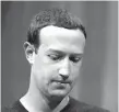  ??  ?? Marck Zuckerberg, fundador de Facebook.