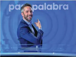  ??  ?? «Pasapalabr­a», presentado por Roberto Leal, anota su mejor mes histórico