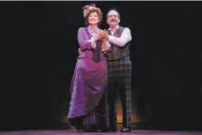  ?? Julieta Cervantes / SHN ?? Betty Buckley and Lewis J. Stadlen star in “Hello, Dolly!” at San Francisco’s Golden Gate Theatre.