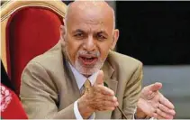  ??  ?? Ashraf Ghani