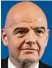  ??  ?? Gianni Infantino