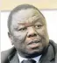  ??  ?? MORGAN TSVANGIRAI