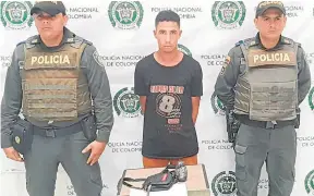  ??  ?? MAIKEL CASTRO CABELLO de La Parada. fue detenido portando una granada cuando, al parecer, extorsiona­ba a un comerciant­e