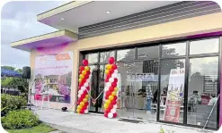  ?? ?? Bria Condo General Trias’ first onsite sales office is set up alongside Bria Condo GenTri’s showroom.