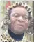  ??  ?? KING GOODWILL ZWELITHINI