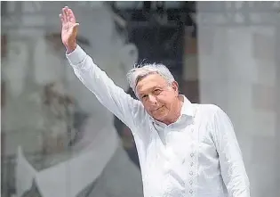  ?? OMAR FRANCO ?? El mérito de AMLO es que Estados Unidos se interese en el sur de México y Centroamér­ica.