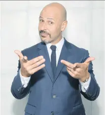  ?? COURTESY JUST FOR LAUGHS ?? Iranian-American Maz Jobrani will be back at Just for Laughs this summer to host the festival’s Ethnic Show. And there’s always the chance they won’t let him back into the U.S., he says.