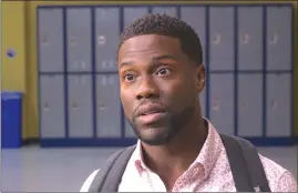  ?? Associated Press photo ?? This image released by Universal Pictures shows Kevin Hart in a scene from “Night School.”