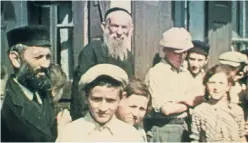  ?? ?? GHOSTS OF HISTORY: The new documentar­y “Three Minutes: A Lengthenin­g” shows this restored Kodak footage found in a Florida home that reveals villagers in the Polish town of Nasielsk in 1938 — months before many were sent to Nazi death camps.