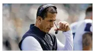  ?? AP ?? Cincinnati coach Luke Fickell is focused on keeping his team on track this week after what many observers considered to be back-to-back lackluster road wins.