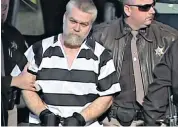  ??  ?? World coverage: Steven Avery is serving a life sentence without the possibilit­y of parole for the murder of Teresa Halbach