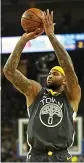  ?? RAY CHAVEZ — STAFF ?? DeMarcus Cousins has exceeded expectatio­ns as the Warriors ease him back into the lineup.