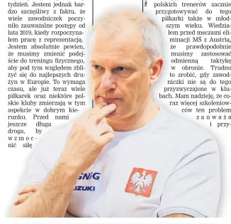  ??  ?? 52-letni Arne Senstad prowadzi reprezenta­cję Polski piłkarek ręcznych od sierpnia 2019 roku. Bilans Biało-czerwonych pod wodzą Norwega to 6 zwycięstw, 3 remisy i 5 porażek, bramki 370–346.