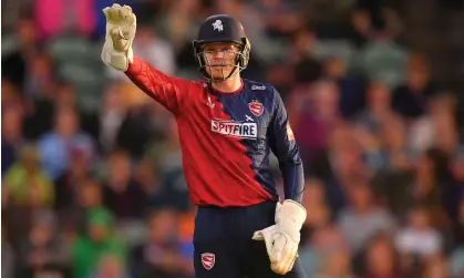  ?? ?? ‘How do you have a final two months later after a group stage?’ asks Sam Billings. Photograph: Harry Trump/Getty Images