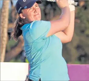  ??  ?? Aberdeen’s Gemma Dryburgh is looking forward to some competitiv­e golf