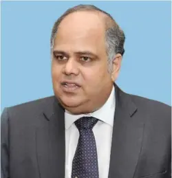  ??  ?? G Srinivasan, Chairman of New India Assurance Company