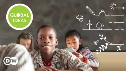  ??  ?? Die Global Ideas Lernpakete - digital und spannend, ob im Klassenzim­mer oder auch zu Hause