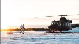  ?? FOTO: MELANIE AQIQI ?? TIL LANDS, VANNS OG I LUFTA: NATO-øvelsen finner sted på land, men også til sjøs og i lufta. Blant annet kan det observeres flere luftfartøy over Tromsø de neste ukene.