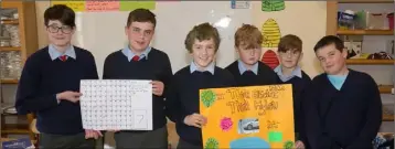  ??  ?? Eoin Kennedy, Isaac Kearney, Jack Jordan, Billy O’Connor, Jim Quigley and Cian Jordan from the Save a Bit, Start the Switch project.