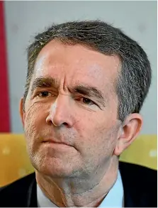  ?? AP ?? Ralph Northam: First an apology, then a change of tune.