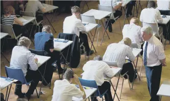  ??  ?? The league tables for secondary schools’ GCSE and A-Level performanc­es have been revealed.