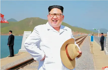  ??  ?? When Kim Jong Un inherited power in 2011, expert opinion was he’d be toppled or killed within a year PHOTO: REUTERS