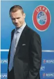  ??  ?? UEFA president Aleksander Ceferin.