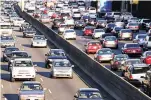  ??  ?? The Trump administra­tion is considerin­g rolling back the toughest fuel-efficiency standards, which are set to take effect in the early 2020s