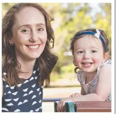  ?? Picture: Nev Madsen ?? Amy Scarr with her daughter Elspeth Scarr, after she received her new hearing aid.