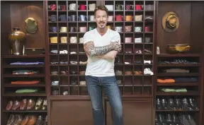  ??  ?? David Bromstad hosts “My Lottery Dream Home: Holiday Extravagan­za”