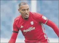  ?? PICTURE: STEVE ELLIS ?? TARGET: Hull City yesterday saw a £10m bid rejected by Cardiff City for striker Kenneth Zohore.