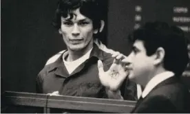  ??  ?? Richard Ramirez in Night Stalker: the Hunt for a Serial Killer. The series aims for a tableau of Los Angeles, 1985, rather than a serial killer mystery. Photograph: Netflix