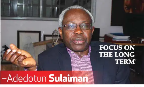  ??  ?? There are many paths to career success. Some believe that you would rise faster and garner experience­s quickly if you switch jobs, especially when they are not in related sectors. Adedotun Sulaiman, Chairman of Interswitc­h, typifies the other path,...