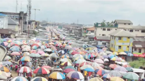  ?? PHOTO: Tadaferua Ujorha ?? A view of a section of Port Harcourt