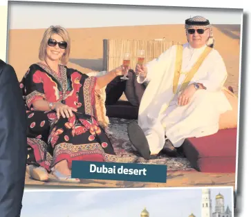  ??  ?? Dubai desert