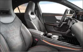  ??  ?? If there was any doubt that the previous CLA’S interior was too basic, look at the upgrade for the 2020 model. Aside from a premium look and feel, the optional MBUX user interface adds top-of-the-line infotainme­nt to a more entry-level vehicle.