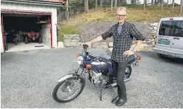  ??  ?? TAR IMOT BUD: Flere har allerede signaliser­t interesse for Haugeruds Suzuki som selges for 40.000 kroner – ferdig prutet.