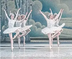  ?? ALEKSANDAR ANTONIJEVI­C NATIONAL BALLET OF CANADA ?? The National Ballet production of “The Nutcracker” returns this winter for live performanc­es, but some changes have been implemente­d to ensure safety.