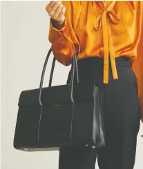  ?? WANT APOTHECARY ?? Want Les Essentiels’ Lesage Leather Work Tote (C$995, ca.wantapothe­cary.com).