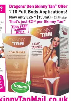  ??  ?? RISK-FREE 30DAYS TRYITFOR
BestColour, BestTan, your givesthe giveyou youdon’t ll–we’ll MONEYB ACK!
agreeit If BestSme