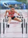  ?? MIKE REEVES — FOR DIGITAL FIRST MEDIA ?? Perkiomen Valley’s Christina Warren claimed gold in the 100-meter low hurdles at the PIAA Championsh­ips at Shippensbu­rg University.