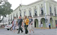  ??  ?? La ciudad de Mérida, Yucatán recibió la distinción de Capital Americana de la Cultura, avalada por la Organizaci­ón de Estados Americanos (OEA).