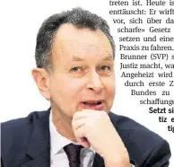  ?? KEY ?? Philipp Müller: «Justiz fährt eine zu lasche Praxis.»