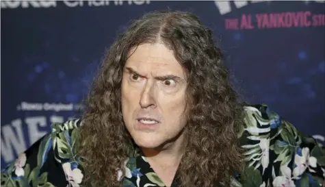  ?? ANDY KROPA/INVISION/AP ?? Weird Al Yankovic attends the premiere of “Weird: The Al Yankovic Story” Nov. 1at Alamo Drafthouse Cinema Downtown Brooklyn in New York.