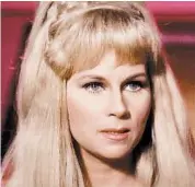  ?? CBS PHOTO ARCHIVE/COURTESY ?? Grace Lee Whitney played the role of Yeoman Janice Rand in the first eight episodes of the original ‘Star Trek.’