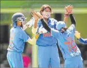  ?? GETTY ?? The Indian women’s side will play a quadrangul­ar series in SA.