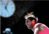  ??  ?? Rafael Nadal celebrates his win to the next level